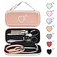 Yinke Stethoskop Tasche für 4M littmann/MDF/ADC Stethoskop Krankenschwester Zubehör für Notfallsanitäter Klein, und Tragbar Stoßfest für Reisen Passt Medizinische Schere Reflexhammer Stift Licht