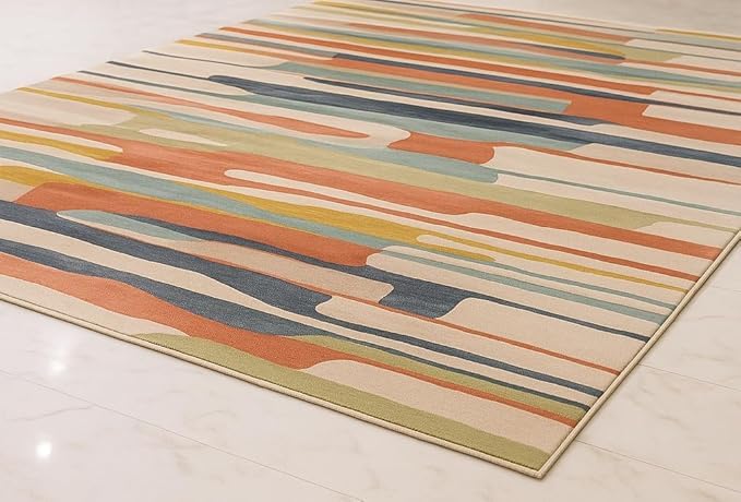 Image of Luxurious Tufted Woolen Carpet Collection Size 10 X 12 Feet (Color-Multi)