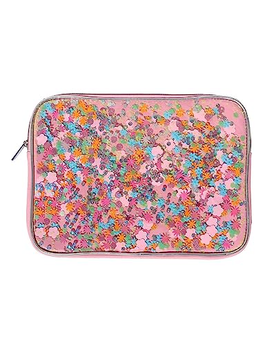 Funda para Laptop con Confeti Floral Rosa miniatura 1