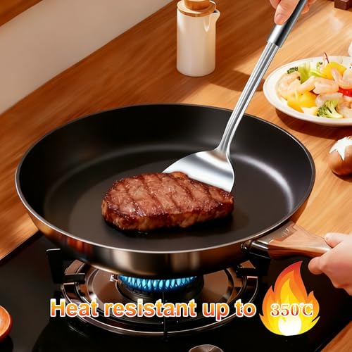 Bestdin Utensilios de Cocina - 22 Piezas Accesorios Cocina con Ganchos, Aptos para Lavavajillas y Pulidos a Alto Brillo, Incluye Menaje de Cocina como Cucharones de Cocina y Espatula Cocina - imagen 5