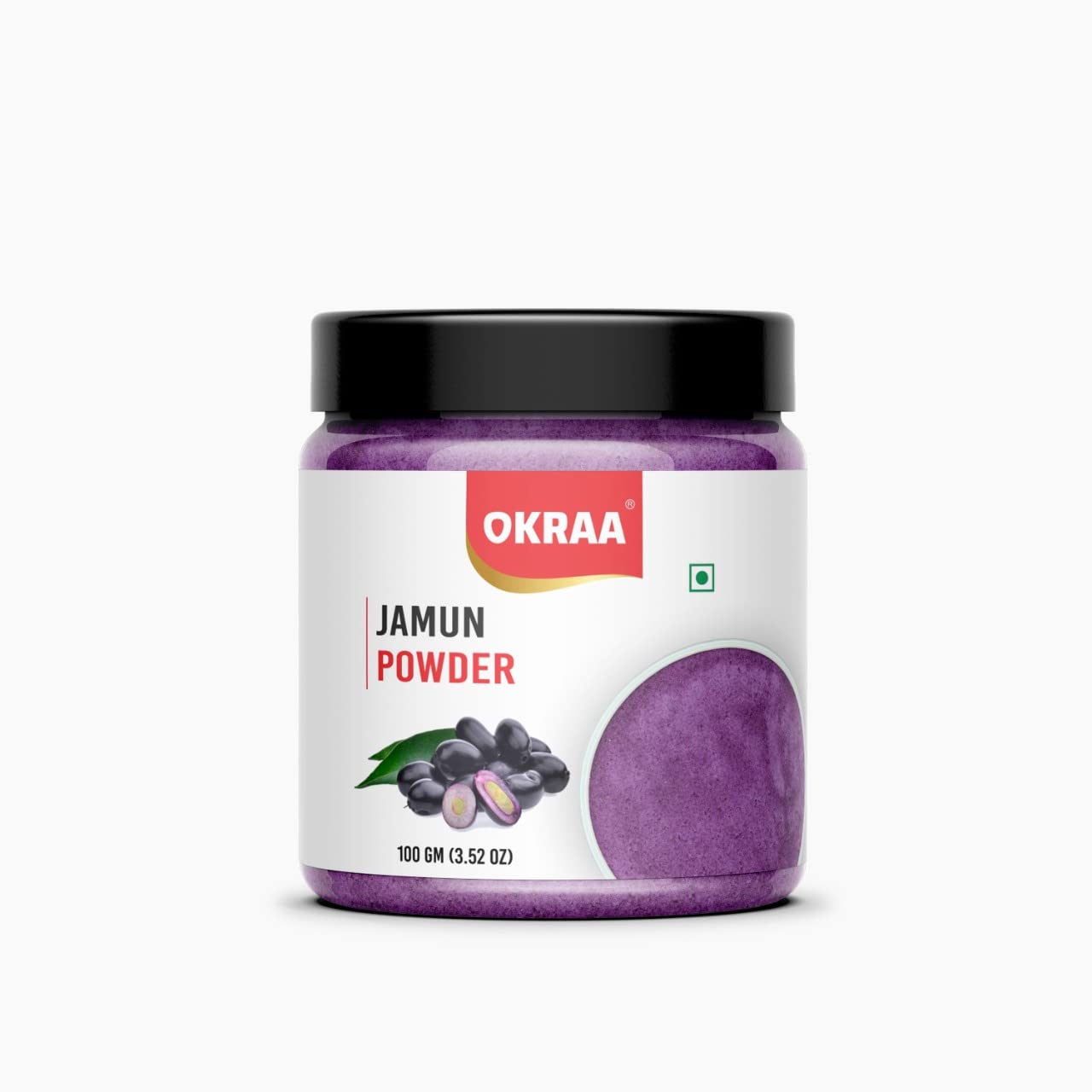 OKRAA Jamun Powder - 100 gm/Diabetes/Natural/Sugar Balance (Spray Dried)-image-29