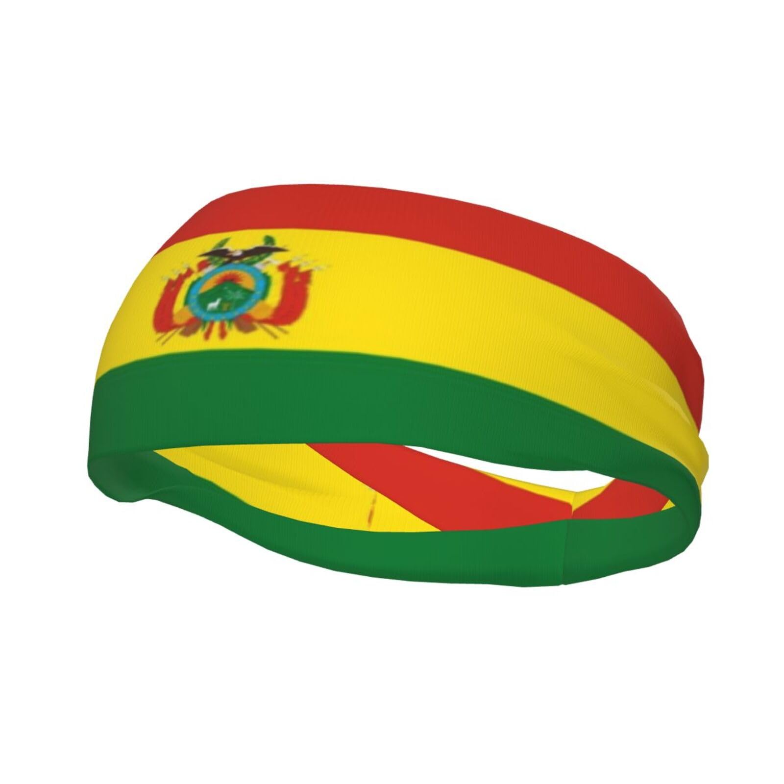 Cute Flag Headbands Women Men Flag Sweatband Sports Headband for Running, Cycling, Yoga Gym, Working Out