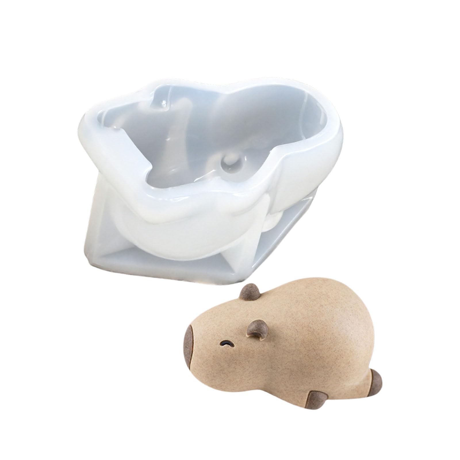 Buxuaaaa Mousses Cake Decorating Molds Silicone Molds Lovely Animals Chocolate Holiday Dessert Cake Baking Tool Nonstick Chocolate Mold Nonstick Baking Tool Easily to Clean