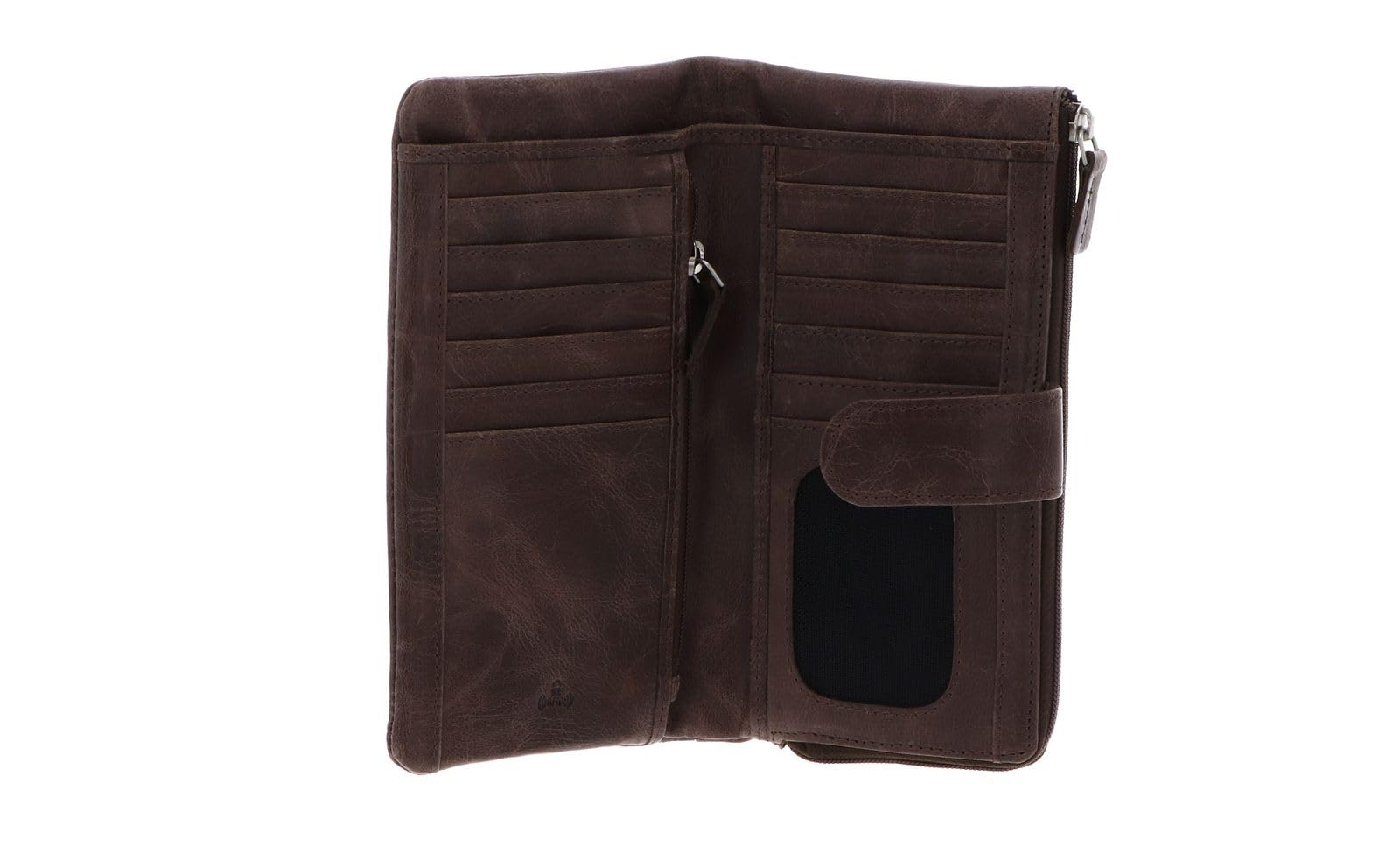 VOi Geldbörse City Cowboy Yuki Wallet Brown braun