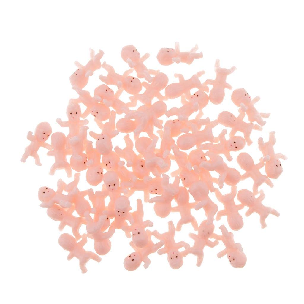 50pcs Mini Newborn Baby Doll Toy Baby Shower Decor Party Bag Filler Pink-Home & Garden - Greeting Cards & Party Supply - Party Supplies - Favors & Party Bag Fillers-image-26