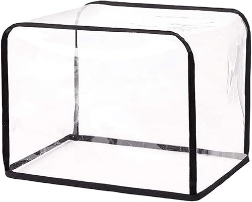 Cubierta para tostadora, transparente, compacta, duradera, universal, plegable, para el hogar, cubierta para freidora de aire, para oficina,
