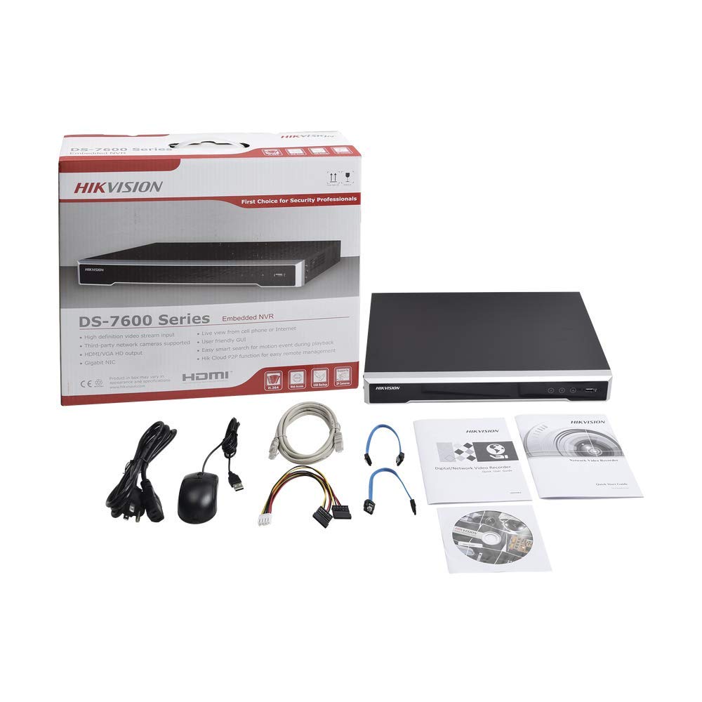 HIKVISION DS-7608NI-K2-8P 8-kanałowy rejestrator wideo NVR POE