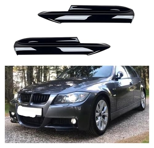Spoiler Avant pour BMW E90 E91 M-Tech 2005-2008 : Splitter et Diffuseur d'Angle de Pare-Chocs