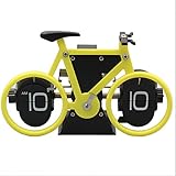 Photo Gallery orologio flip - orologio a forma di bicicletta retro flip down clock 12 ore am/pm show big number clock per arredamento casa e ufficio (giallo) Photo Gallery orologio flip - orologio a forma di bicicletta retro flip down clock 12 ore am/pm show big number clock per arredamento casa e ufficio (giallo)