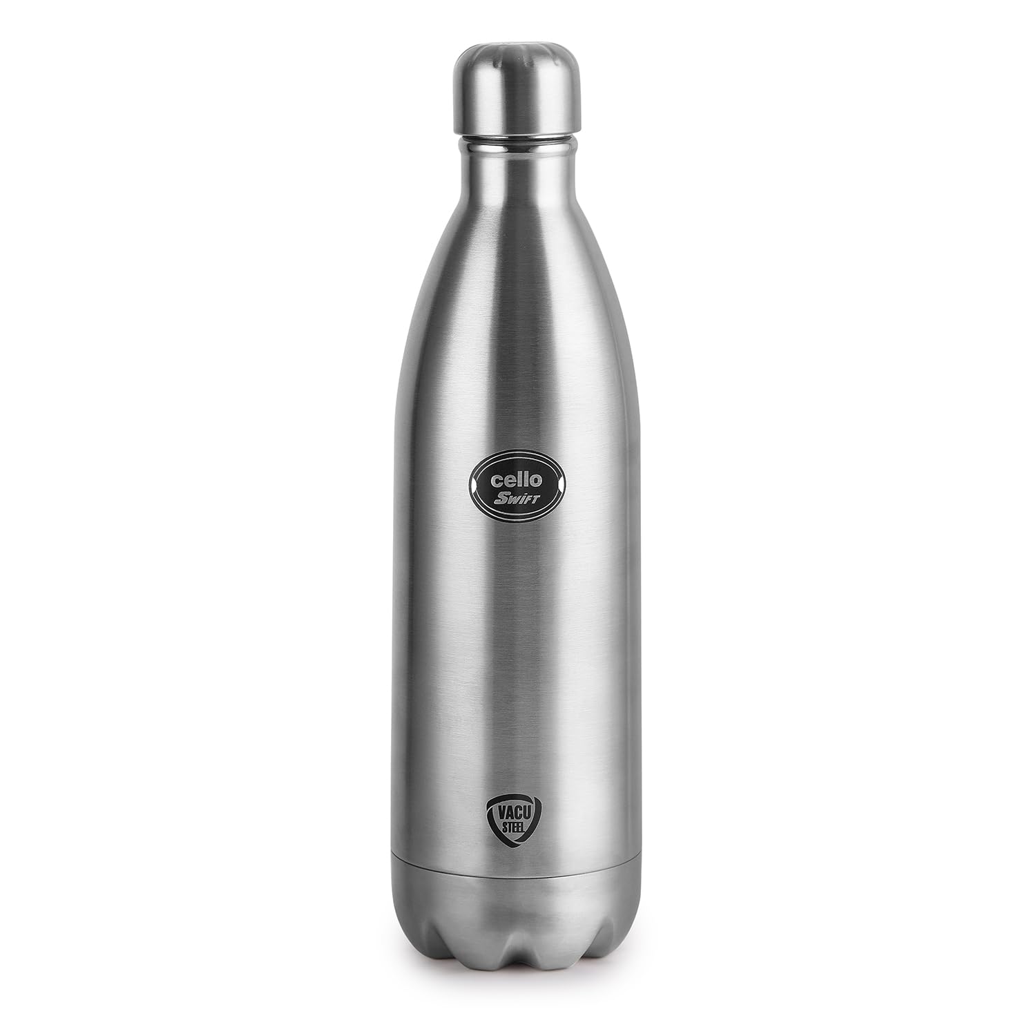 CELLO Swift Insulated Stainless Steel Flask Water Bottle for Daily Use 500 ml | ISI Certified Double Wall Vacuum Insulated 24 Hours Hot & Cold Thermos Water Bottle for School, Picnic, Gym & Travel