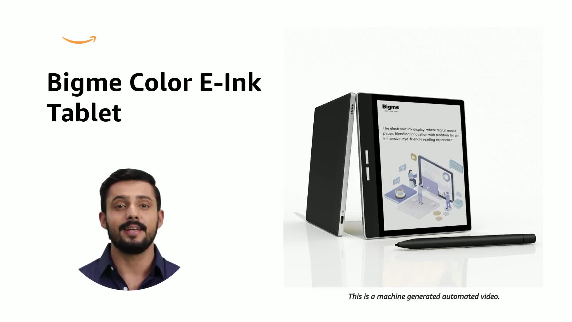 Bigme B751C 電子ノート Bigme B751C Color Ebook Reader 7 Inch E-Ink Paper Tablet for