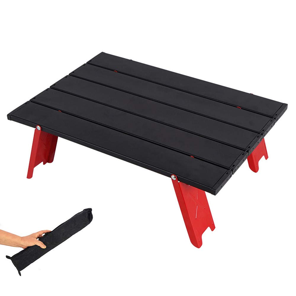 Folding Camping Table Portable Ultralight Aluminum Outdoor Picnic Beach Table with Carry Bag