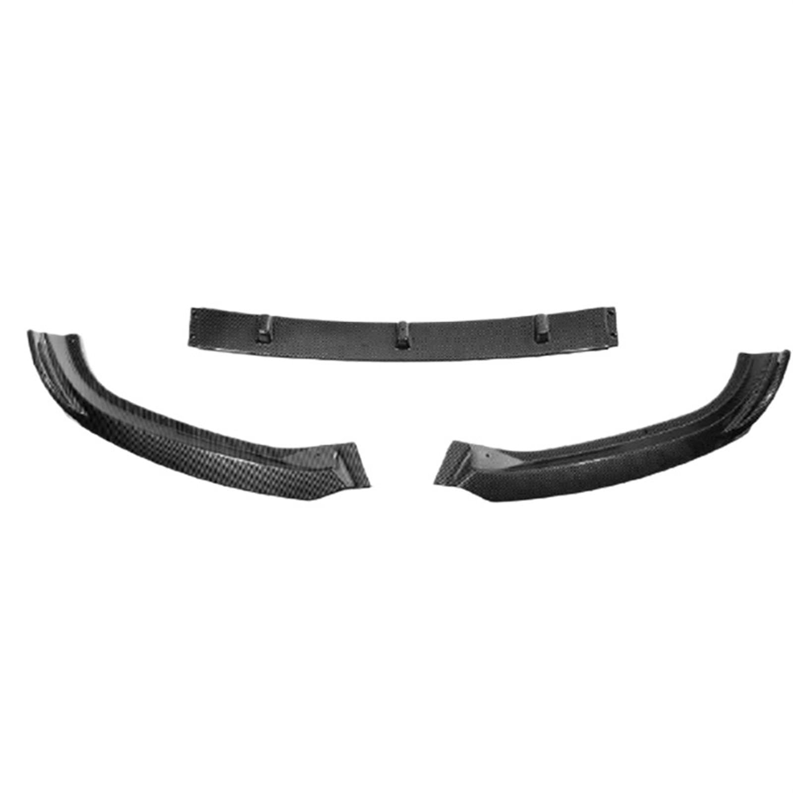 MCSTYEWR 3 SZT Przedni Zderzak Spoiler Kompatybilny z BMW 1 F20 Sedan 2017-2019