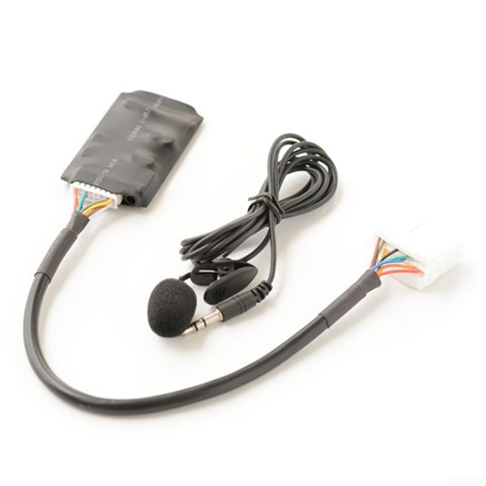 Kompatybilny z Bluetooth kabel adaptera AUX do Honda Accord 2003-2011, Civic 2006-2010, CR-V 2004-2011, moduł wejściowy stereo z przyłączem mikrofonowym