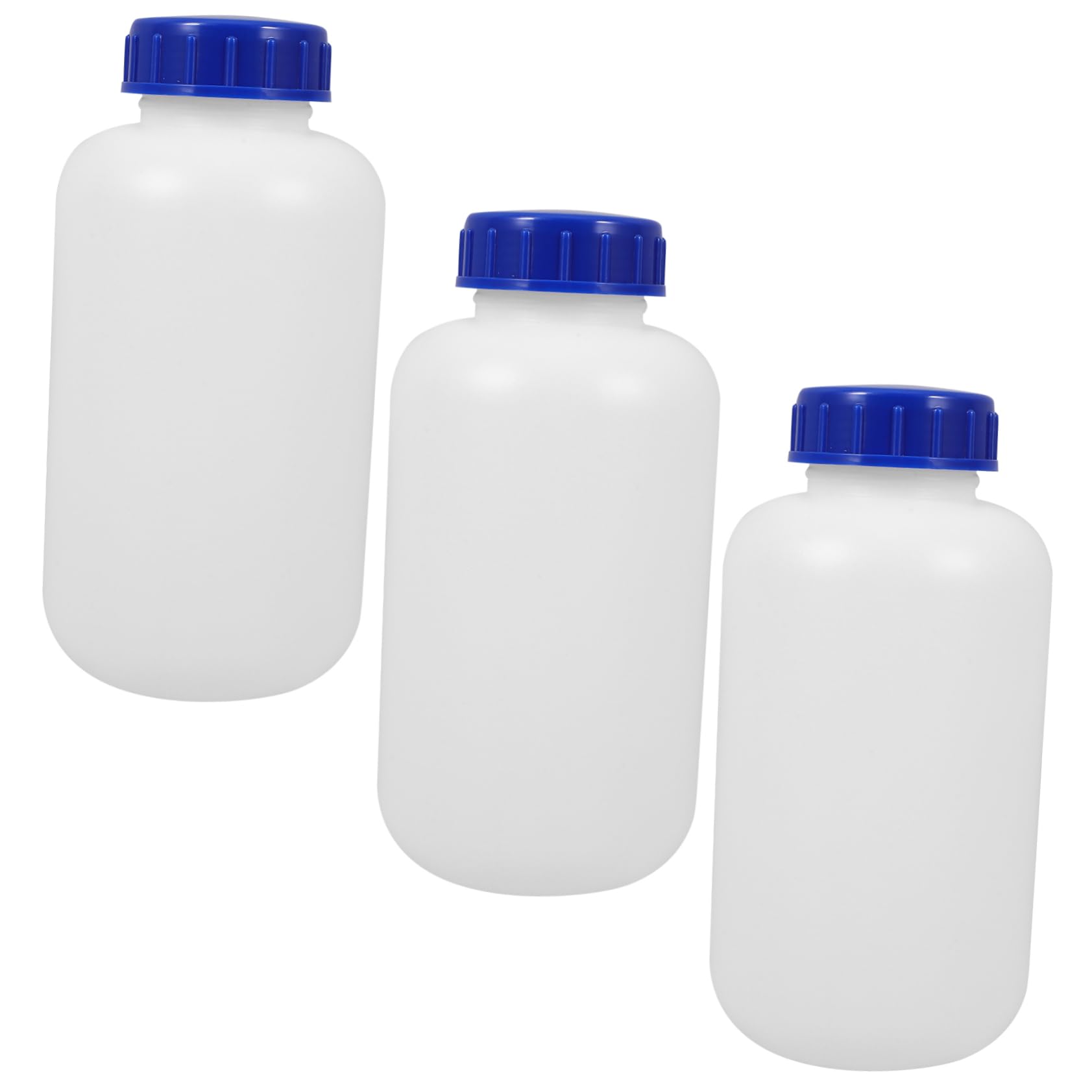 ULTECHNOVO 9pièces Bouteilles De Réactif Flacons Transparent Avec Couvercle Étanche Pour Laboratoire Et Applications Industrielles