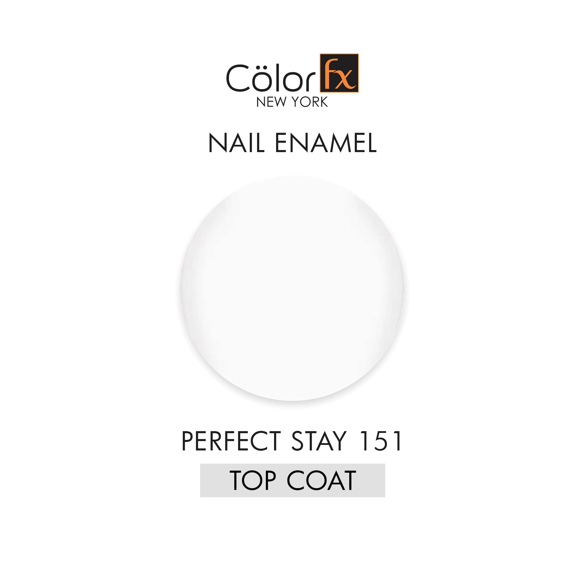Color Fx White & Transparent Combo – Glossy Finish Nail Polish Set with Top Coat | Non-UV, 21 Toxin Free | Long-Lasting, Non-Yellowing, Chip Resistant | 9mL Each | Salon Quality for Women 4