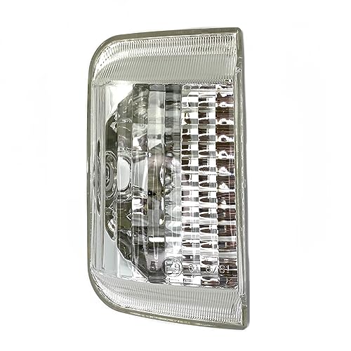 Spieg Driver Side Mirror Turn Signal Light Lens for 2014-2021 Ram Promaster 1500 2500 3500 without Bulb (Left)
