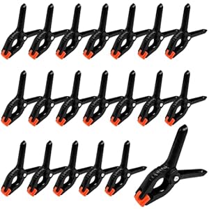 Gentpovth AZSYJ-201 20 Stück Federklemmen