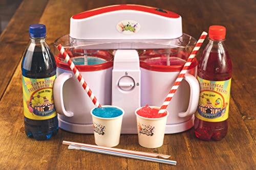 Lickleys Cono de Nieve Hielo Afeitadora / Granizado Hace Home Hielo Bebidas, Nieve Conos , Slurpees,( Negro Máquina Solo)