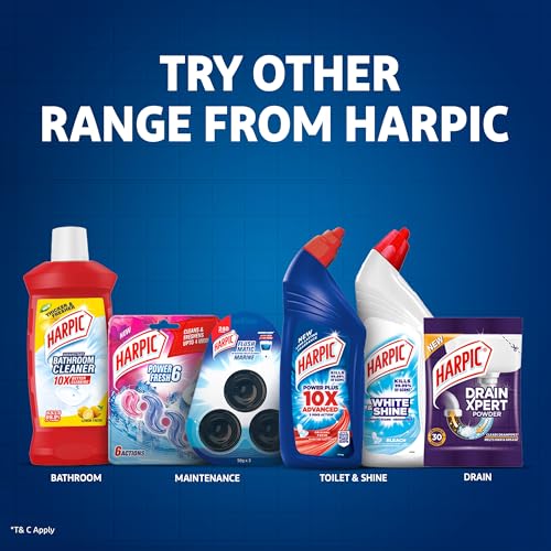 Image of Harpic Organic Active Disinfectant Toilet Cleaner Liquid, Citrus - 500 ml | India's # 1 Toilet Cleaner