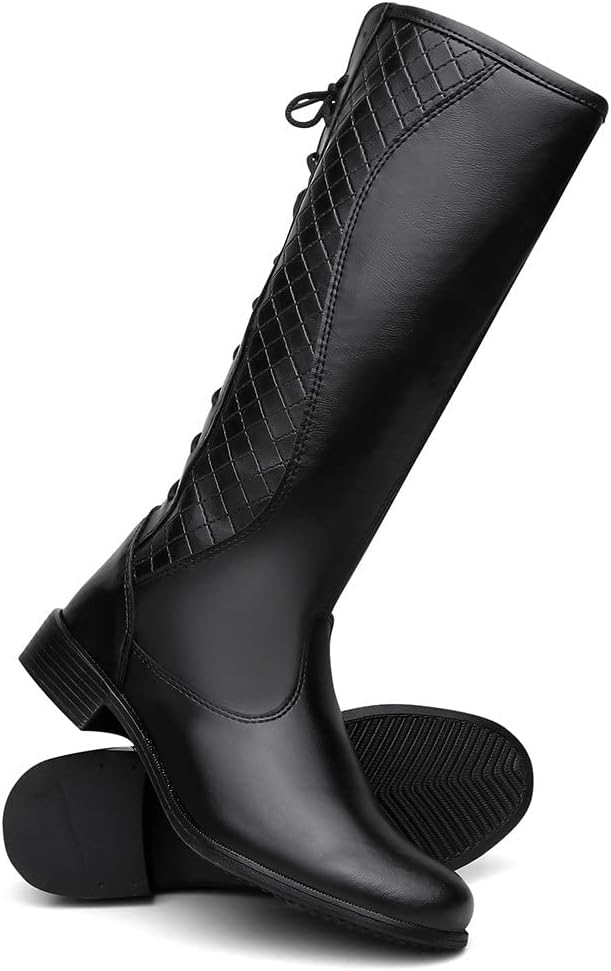 Bota Feminina Cano Longo Montaria Com Ajuste de Amarração em promoção! Veja a oferta e mais achadinhos de Botas Hoje é o melhor dia para comprar Bota Feminina Cano Longo Montaria Com Ajuste de Amarração com aquele preço maroto! Promoção! Aproveite a oferta!