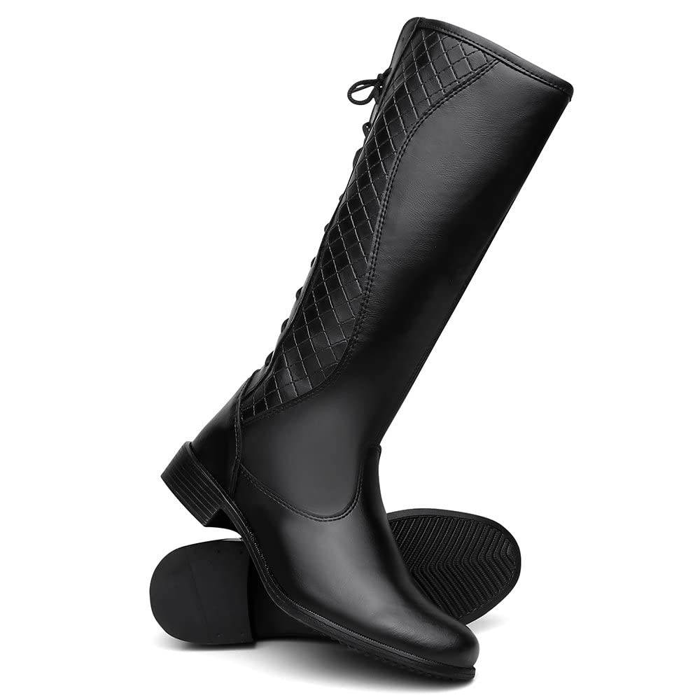 Bota Feminina Cano Longo Montaria Com Ajuste de Amarração em promoção! Veja a oferta e mais achadinhos de Botas 2 Hoje é o melhor dia para comprar Bota Feminina Cano Longo Montaria Com Ajuste de Amarração com aquele preço maroto! Promoção! Aproveite a oferta! 2