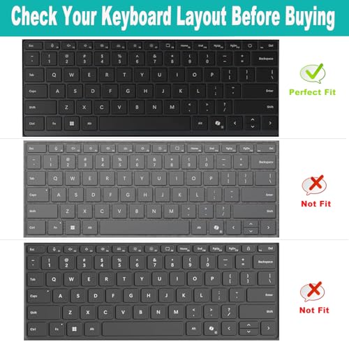 2 piezas protector de teclado para Microsoft Surface Laptop 7 13.8 y 15 pulgadas miniatura 2