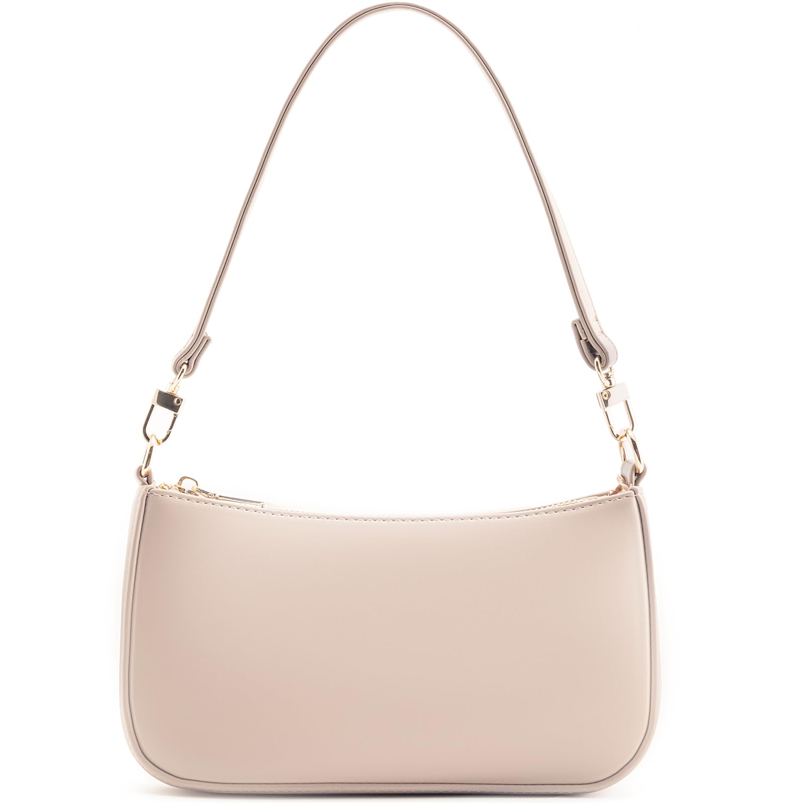 NIUEIMEE ZHOUShoulder Bag for Women Retro Vegan Leather Classic Tote HandBags Purses with Zipper Closure