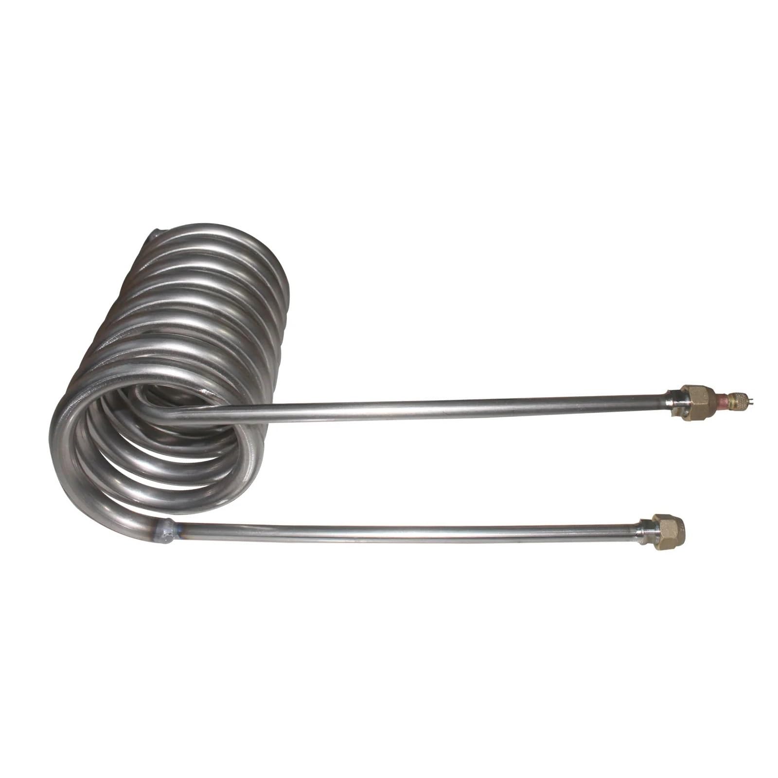 Generisch QL Supply Co Titan Rohr Spule Verdampfer 1P-2P Kühlung Titan Rohr for Aquarium Aquarium Kühler Ersatz Wärmetauscher 1PC(1P)