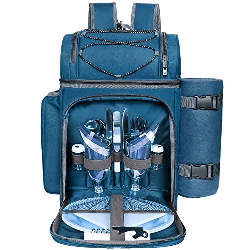 Hap Tim Picnic Basket Backpack 36083-BL2