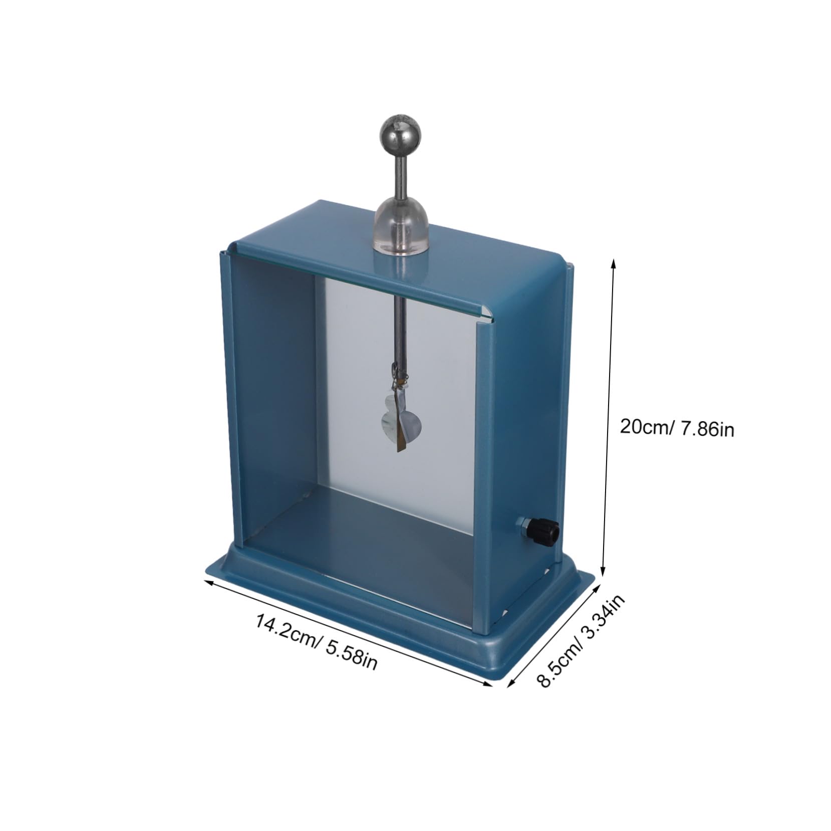 Cabilock Electrómetro para Medir Electricidad Estática Equipo de Laboratorio para Experimentos de Física Aulas Material Didáctico para Estudiantes de Ciencias