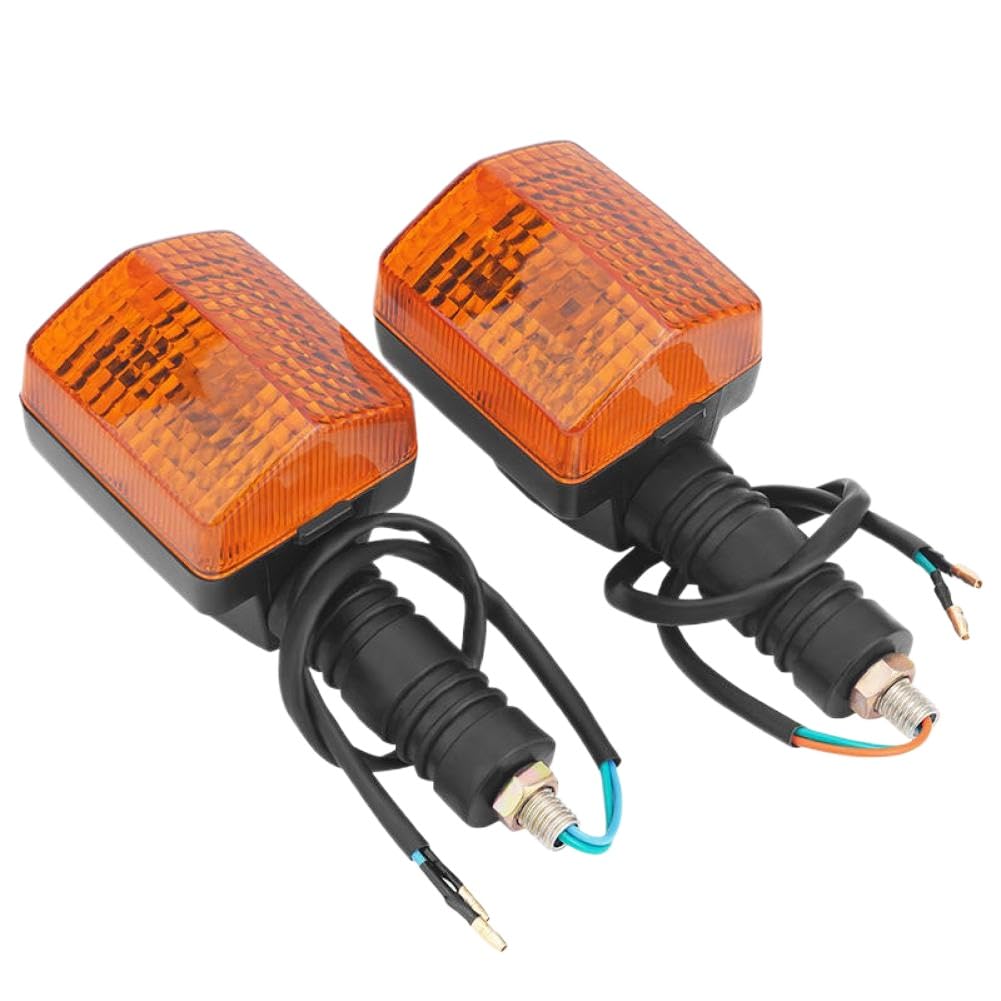 Motorcycle Turn Lamp Compatible with DT200 TW200 XT250 XT350 XT550 XT600 FZ750 Replaces 5Y1-83310-70-00 1AE-83310-70-00(1 Pair)
