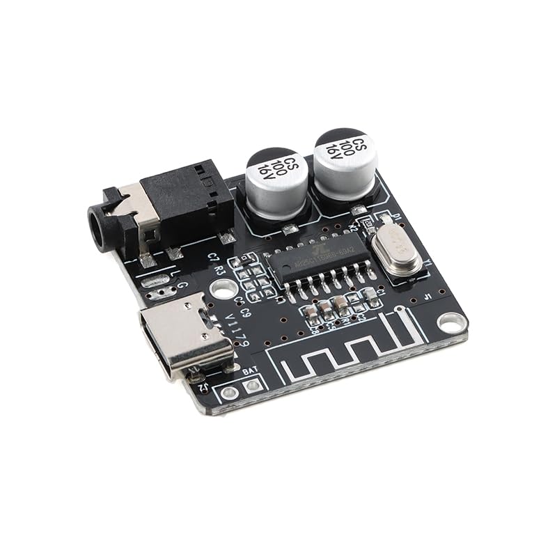 3Pcs Audio Receiver Decoder Board DIY MP3 Car Speaker Amplifier Bluetooth-Compatible 5.0 Type-C Interface SOP16 Version High Fidelity Sound Wide Compatibility image 3