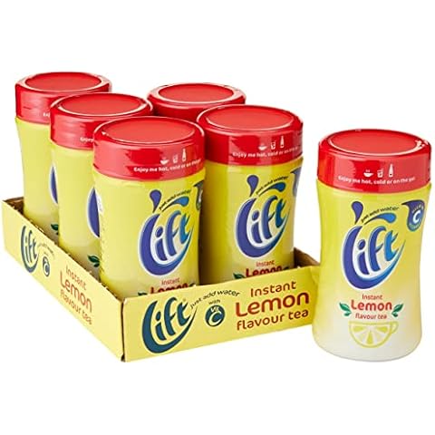 Lift Instant Lemon Flavoured Tea (Pack of 6) Cover