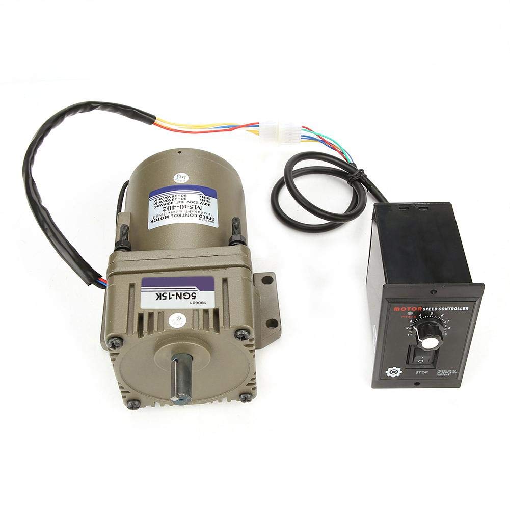 Motore Asincrono Monofase M590-502 - 220V 90W Alta Coppia, Velocit&agrave; Regolabile E Reversibile Per Industria