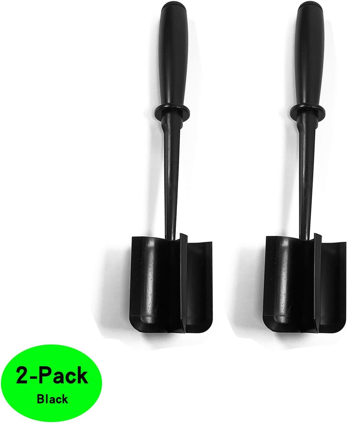 Meat Chopper and Masher, Premium Heat Resistant Masher and Smasher for Hamburger Meat, Ground Beef, Ground Turkey and More, Nylon Ground Beef Chopper Tool and Meat Fork, Non Stick Mix Chopper
