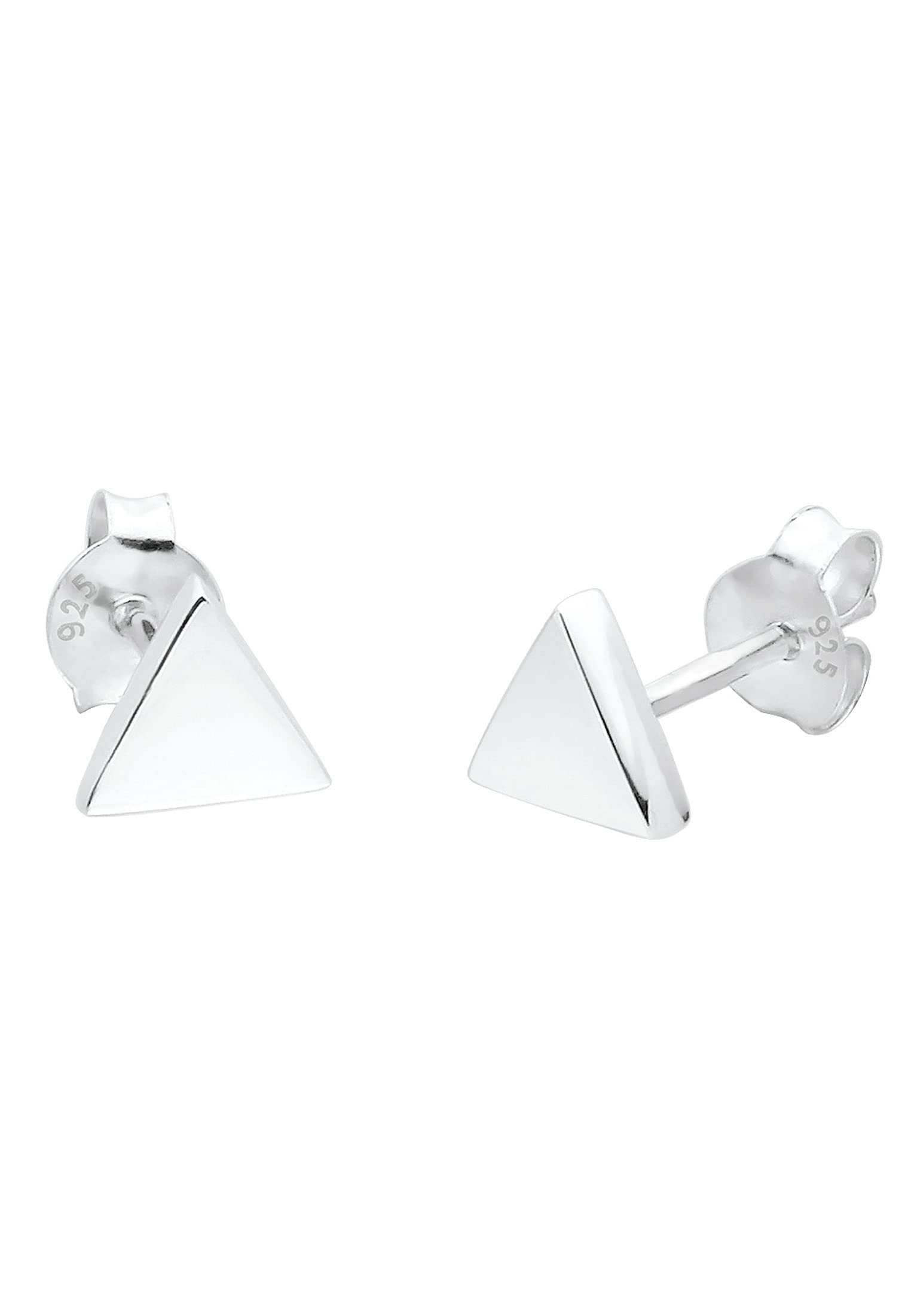 Elli Women's 925 Sterling Silver Geo Triangle Earrings