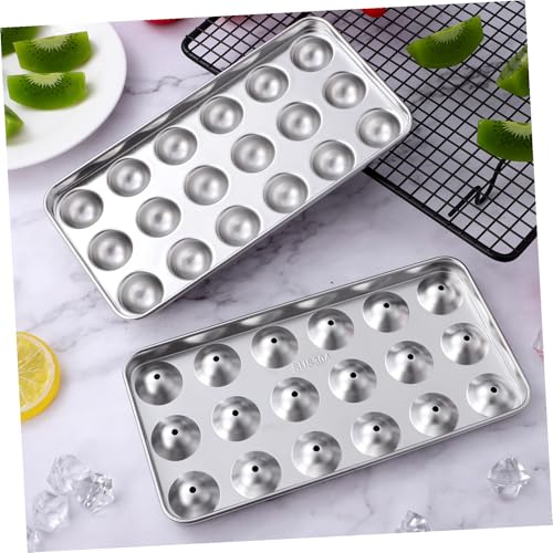 Molde para cubitos de hielo de acero inoxidable VANZACK miniatura 4