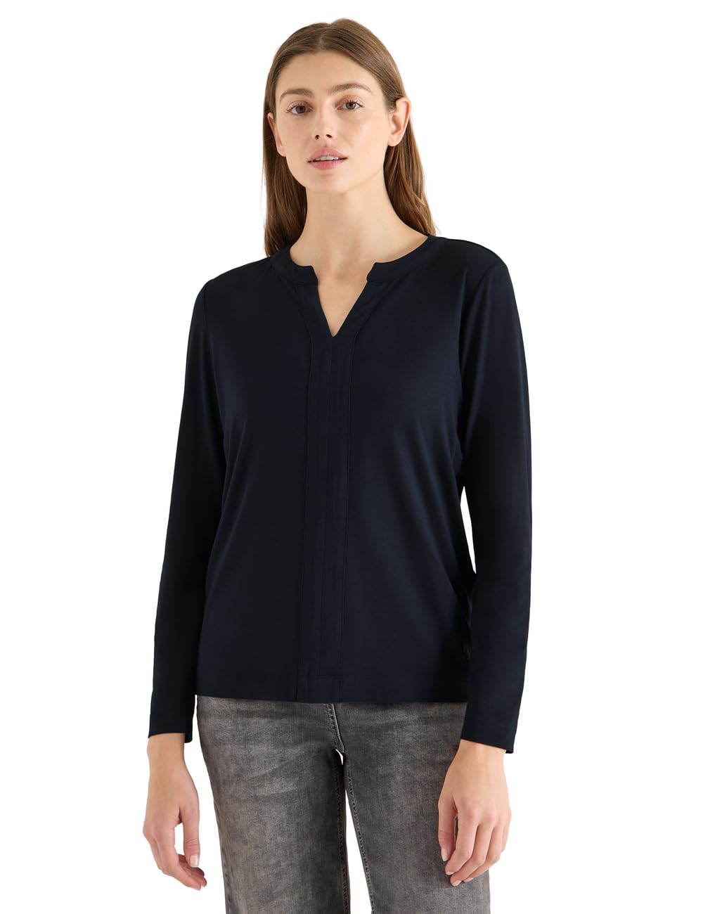 Damen Shirt im Tunika-Look