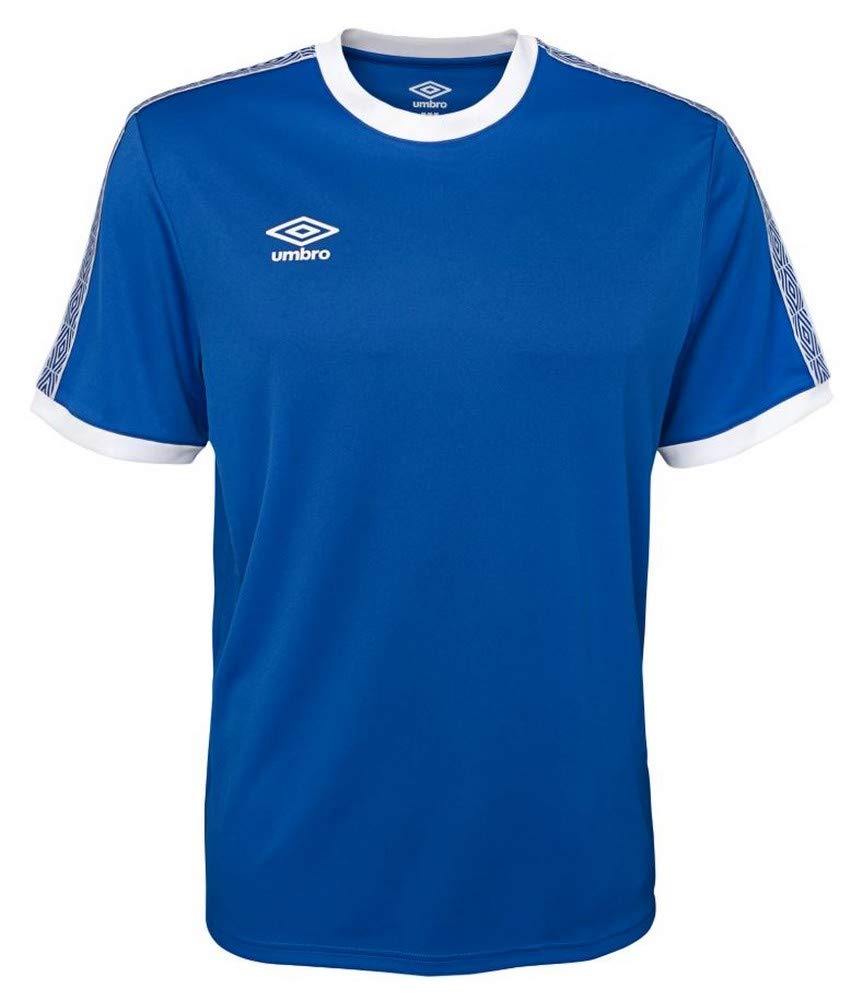 UmbroMen's Diamond Short Sleeve Training Shirt, Royal Small