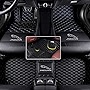 Custom Automotive Floor mats & Cargo Liners with Logo Fit for Jaguar E-Pace F-Pace F-Type I-Pace XE XF XJ XJ-L XK 2003-2022 All Weather Leather Non-Slip Surrounded Waterproof