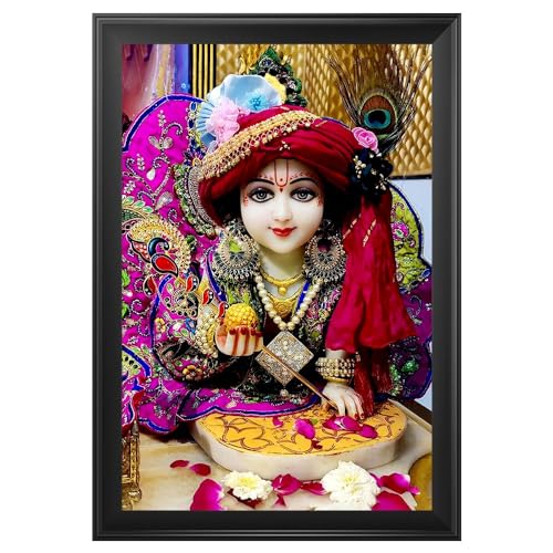 Peinture Shri Krishna Tongari : créez un coin de méditation zen avec ce tableau Bal Gopal