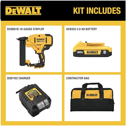 DEWALT 20V MAX Narrow Crown Stapler