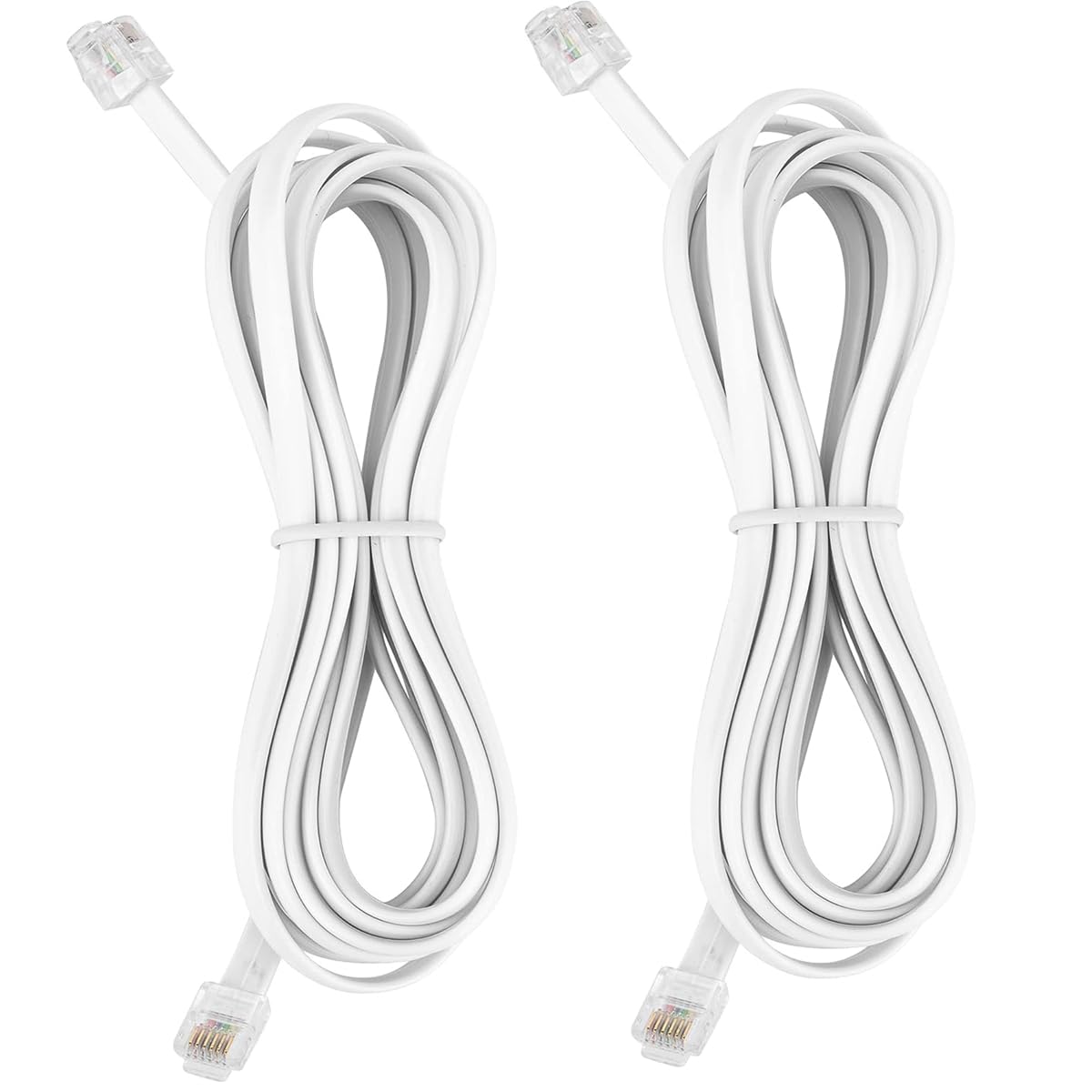 10Feet Telephone landline Extension Cord Cable Cord with