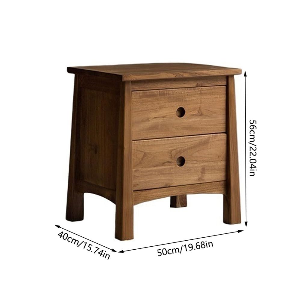 eexbz Sofa Living Room Furniture Storage Cabinet Retro Style Bedside Table Solid Wood Bedroom Storage Sofa Side Table Sofas for Living Room