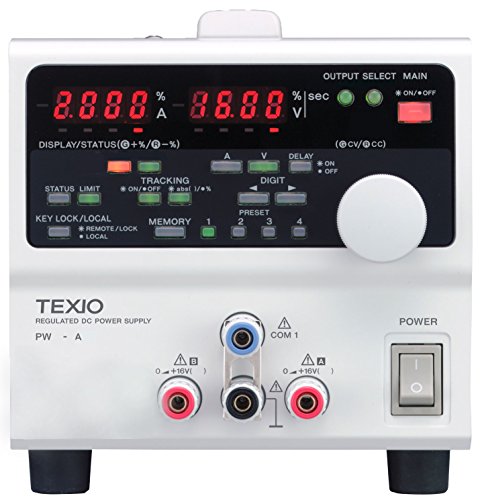 TEXIO(テクシオ) 多出力直流安定化電源 2ch(+16V/5A,+6V/3A) : PW16-5ADP