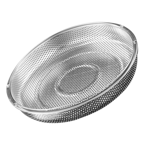 PERSELOSO 多機能ステンレス製蒸し器トレイ ダブルハンドル付き均一蒸し設計 電気調理器対応 餃子 中華まん 野菜調理用健康蒸しバスケット 大