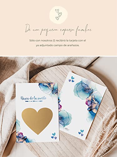 Image of Joli Coon Tarjeta de rascar Quieres ser mi padrino con sobre