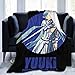 Coperta in pile 3D anime Coperta in peluche Yuki Asuna Sword Art
