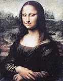 24 x 19 x 1,5 cm Sarah D. Malerei Leonardo da Vinci Mona Lisa 24 x 19 cm Reproduktion Leinwand